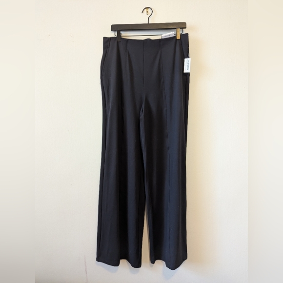 NWT Old Navy High-Waisted PowerSoft Wide-Leg Pants - Picture 2 of 9